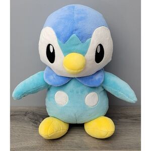 Build-A-Bear Pokémon Piplup Blue Plush‎ Stuffed Animal